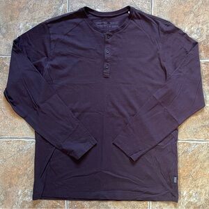 Men's Long-Sleeved Daily Henley